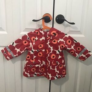 Marimekko toddler rain jacket